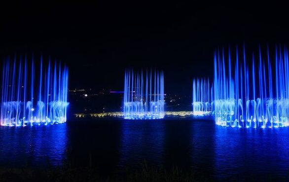 青岛世园会音乐喷泉