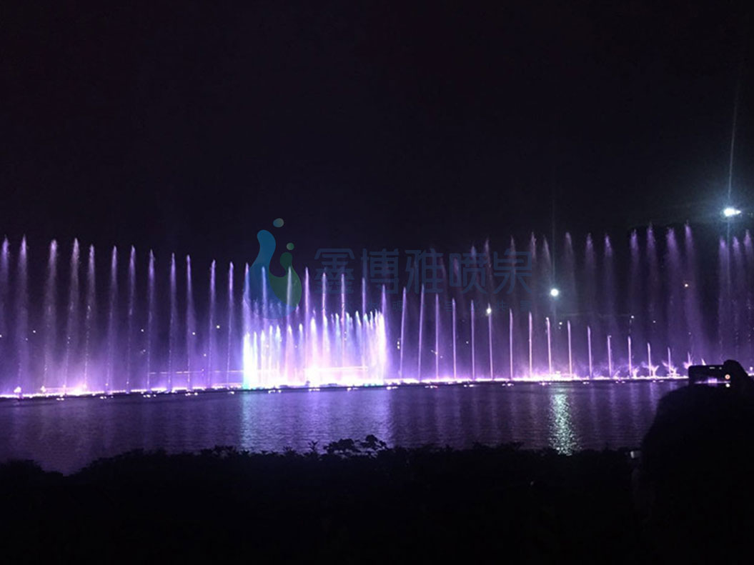 轩辕湖音乐喷泉