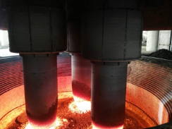 工业硅矿热炉冶炼工艺及炉底上涨的处理办法