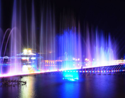 成都广场音乐喷泉