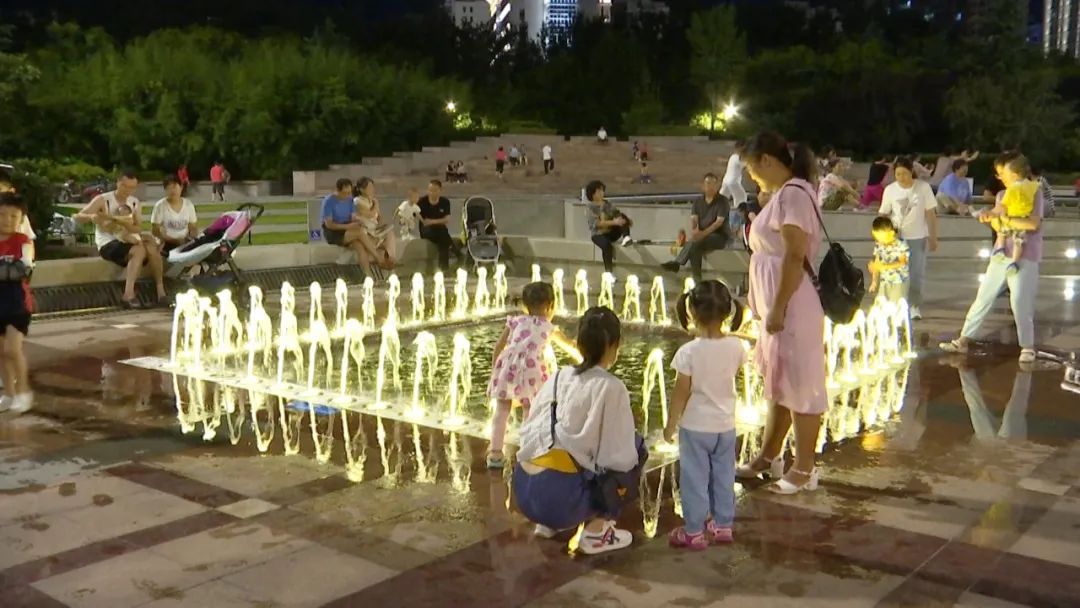 四川广场音乐喷泉