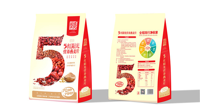 郑州五红阳光燕麦片