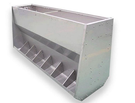 不锈钢料槽厂家分享干湿料槽的结构特点