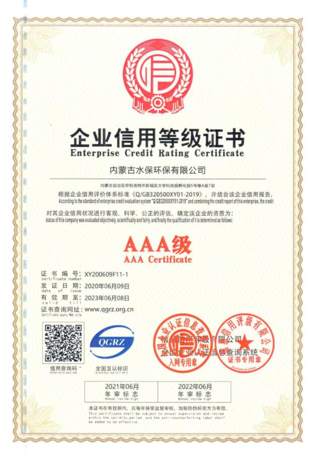 企业信用等级