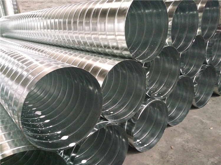 西安凯汇通暖通设备厂家告诉你西安螺旋风管的特点