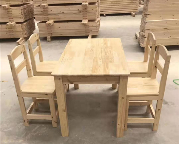 广东实木课桌椅