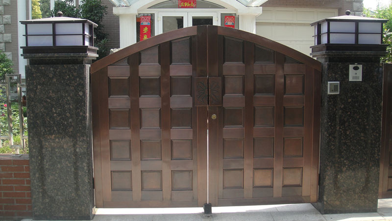 西安庭院铜门