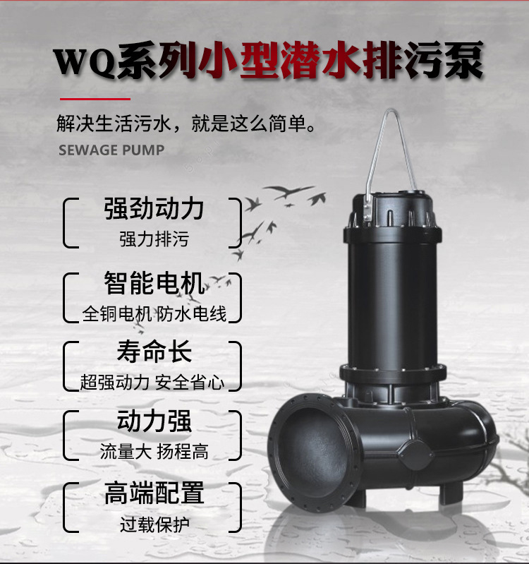 汉中WQ污水泵