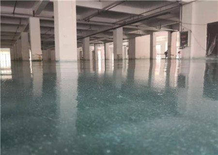 中转库金刚砂地坪