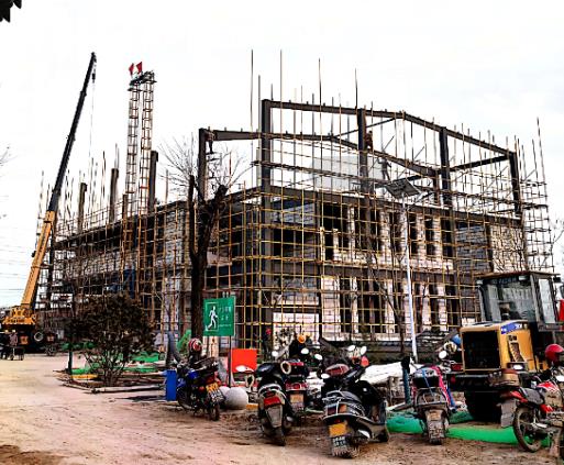 兴平市职教中心产教融合实训基地建设项目钢构工程