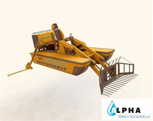 阿尔法小型多功能工作船，清淤、疏浚，可增项实现固液分离实现一体化处理