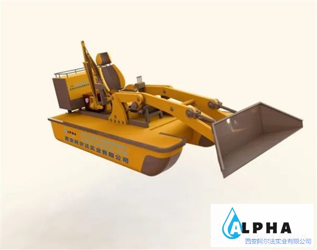 阿尔法小型多功能工作船，疏浚、抢险、救援