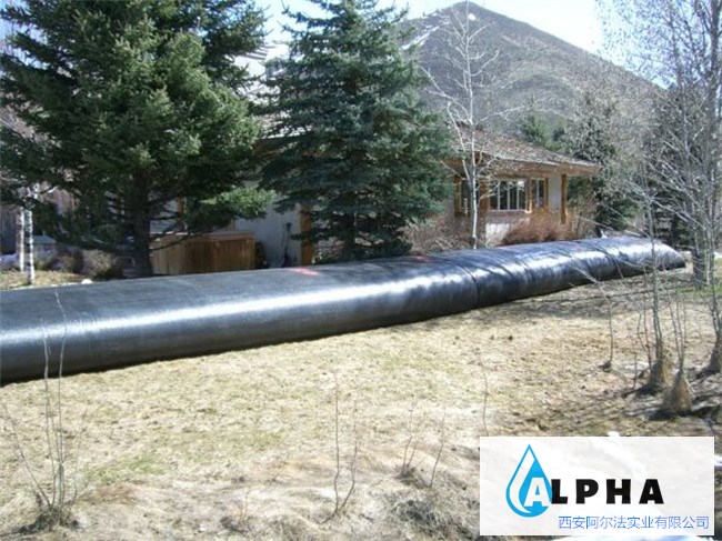 阿尔法生态充水截流围堰坝袋，拦水挡水、防洪防汛