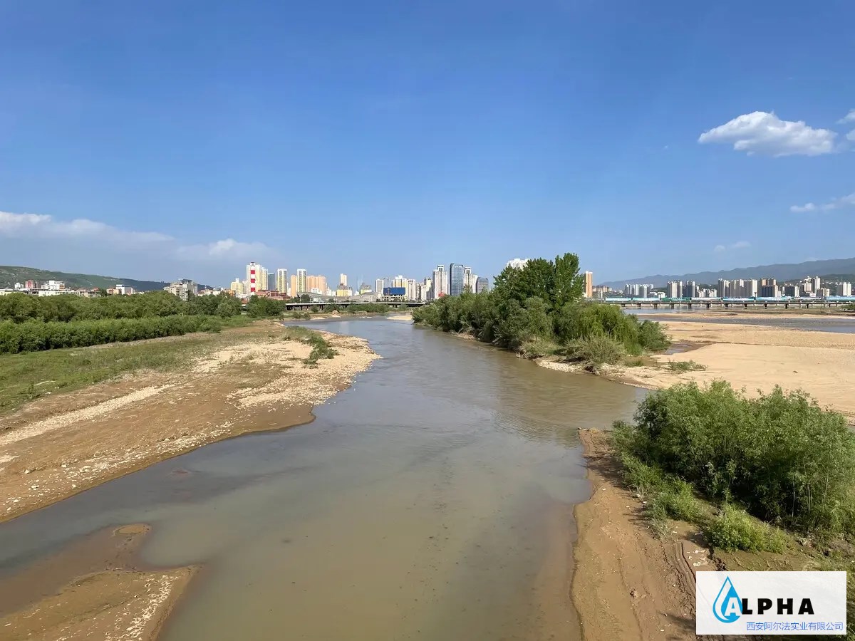省渭河生态区保护中心检查调研西安市渭河生态区建设工作
