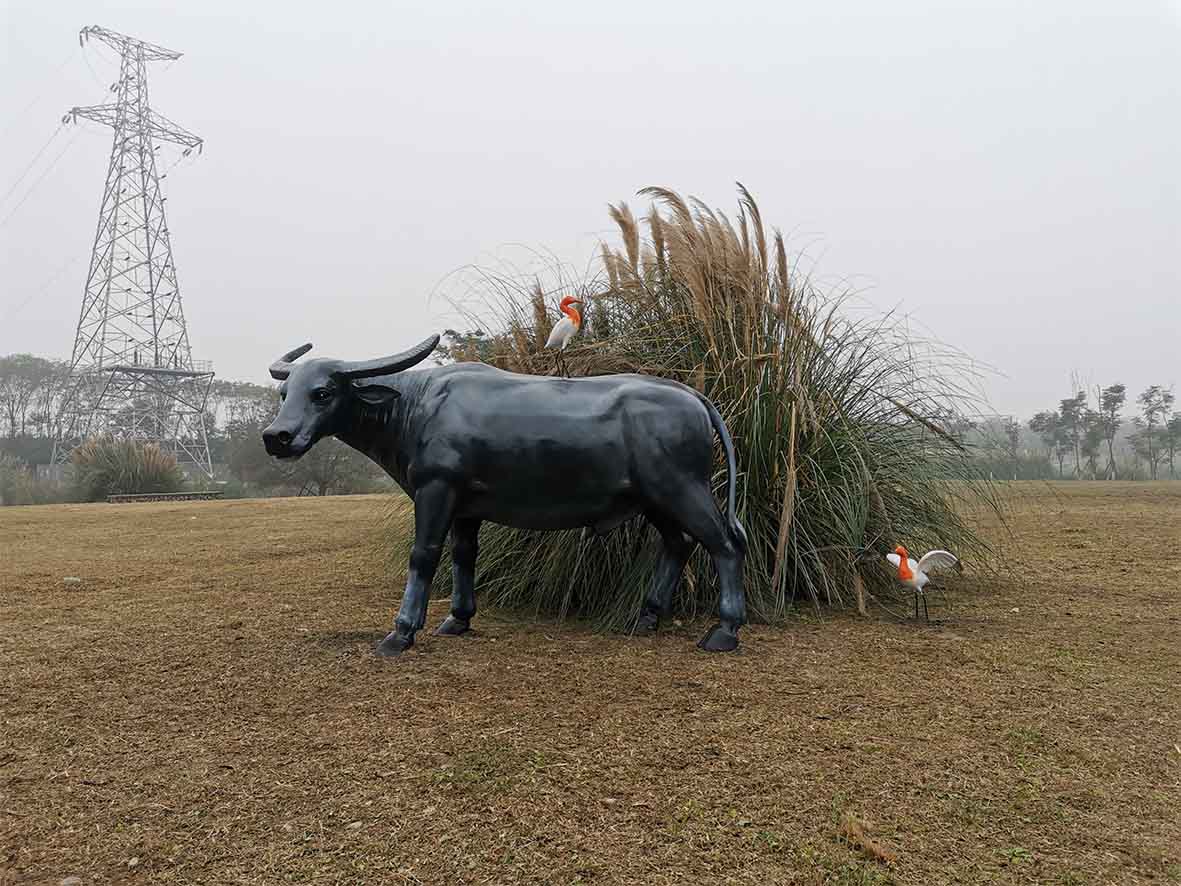成都新津旅游景区雕塑