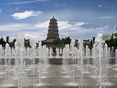 成都广场喷泉