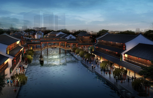 仿古的建筑設計是一種文化的傳承，四川仿古風貌更是一種精神的回歸！