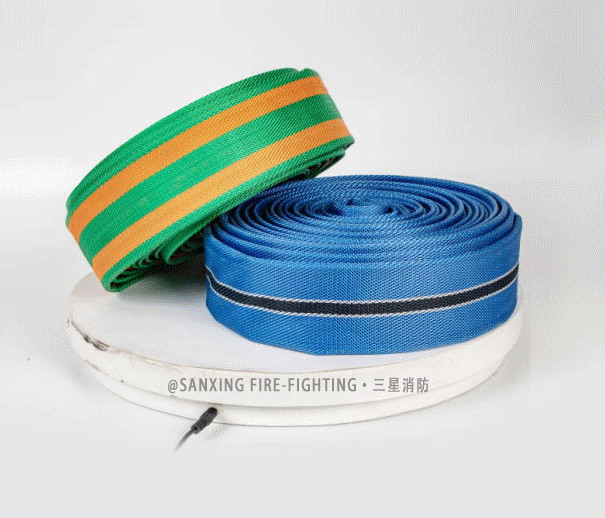 青海彩色编织层耐压加厚衬里PVC仿橡胶水带定制