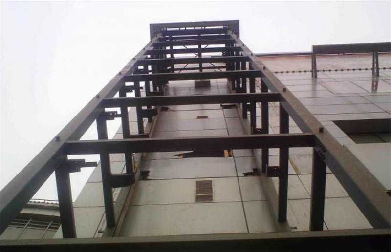 銅川電梯鋼結構井道