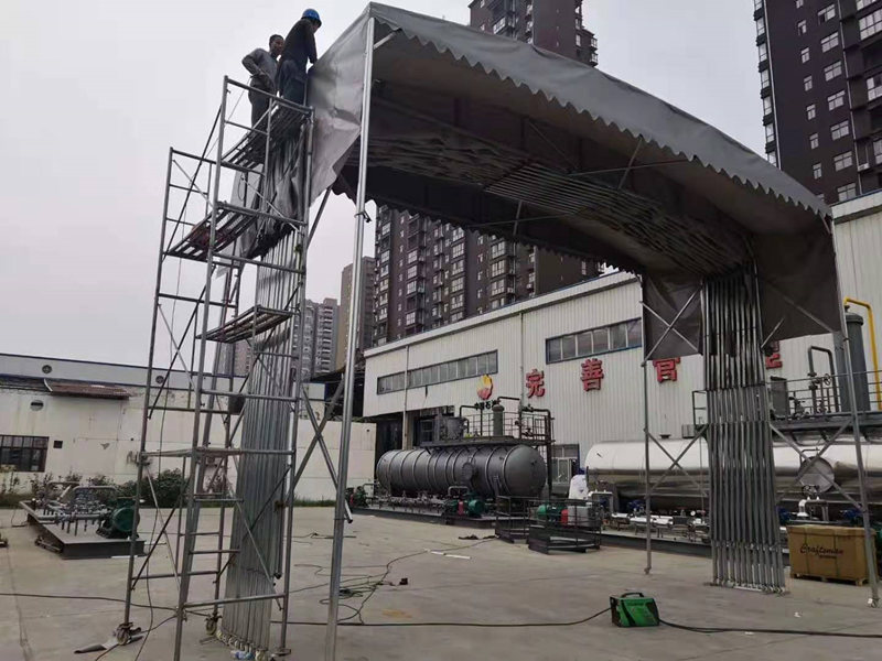 西安伸缩雨棚厂家
