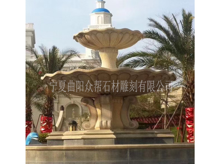 青海石雕喷泉