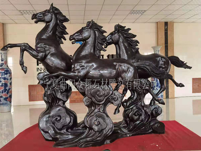 青海宁夏动物雕塑