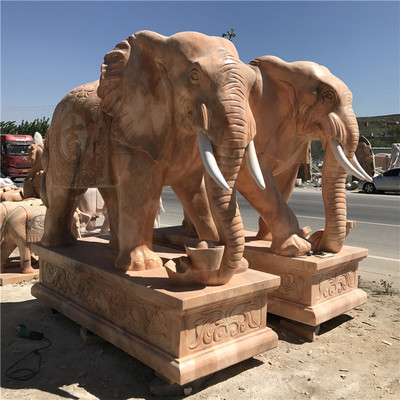 万康园林：为什么曲阳石雕大象如此受人追捧?
