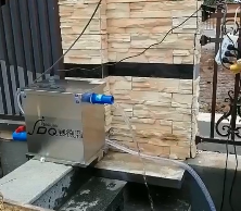 别墅小鱼池，安装赛德清鱼池过滤器SDQ.3T型号