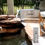 赛德清鱼池过滤器SDQ.45T型号，水质清澈见底！