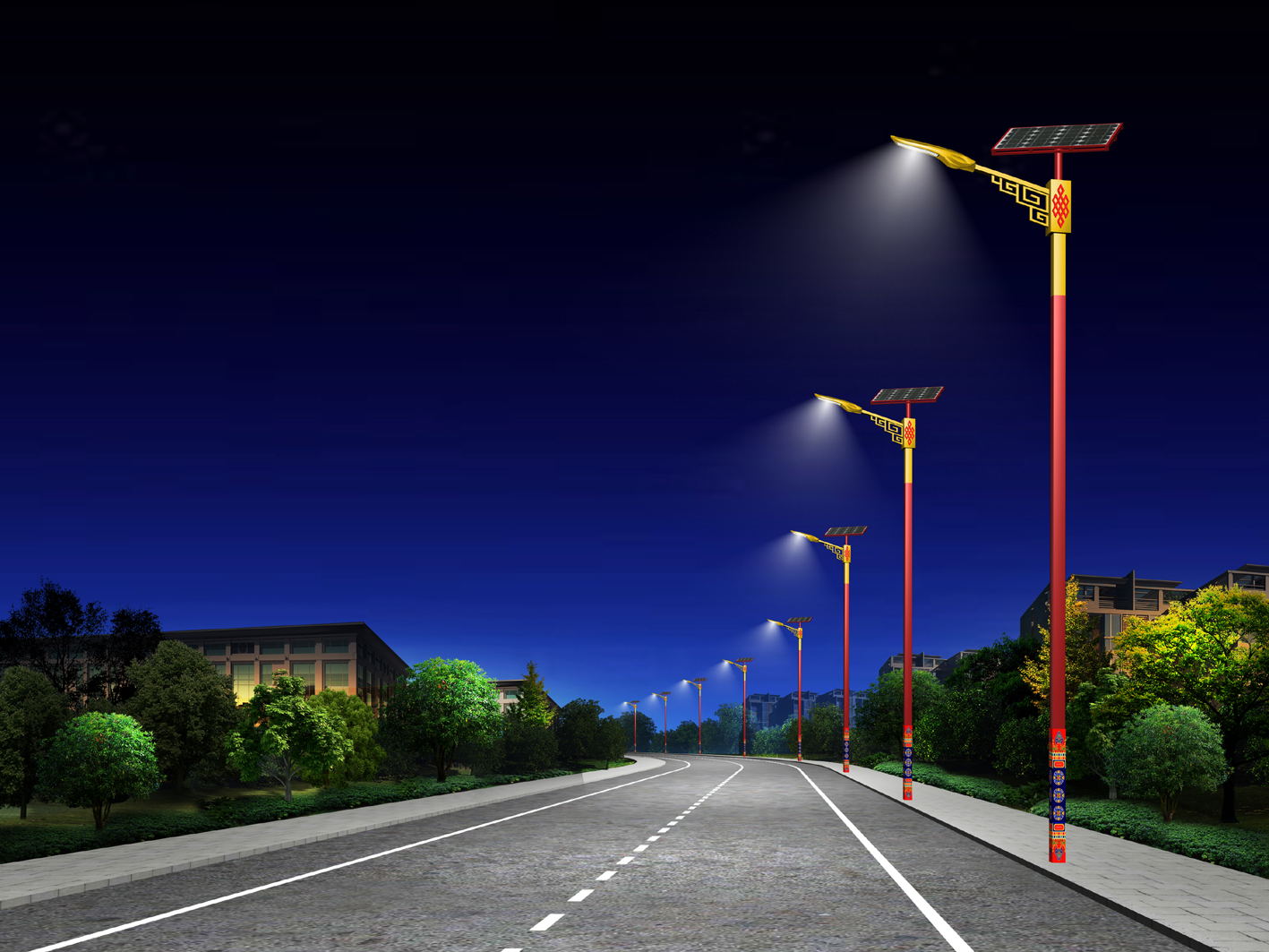 四川厂家：新农村购买太阳能路灯该选什么样的？价格多少一套？
