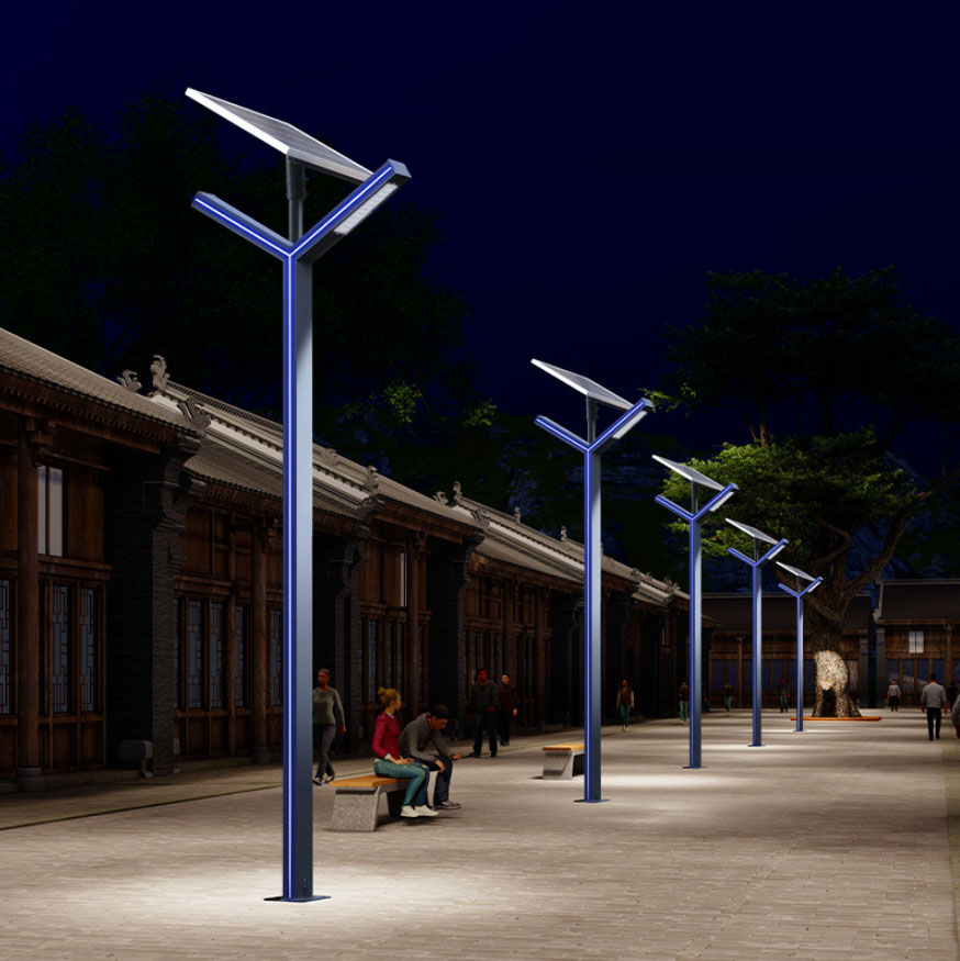 四川路灯厂家：为什么太阳能LED路灯可以在连续阴雨天工作？