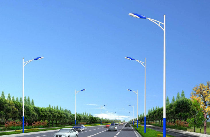 四川路灯厂家：街道路上LED单臂市电路灯价格多少钱一套呢？