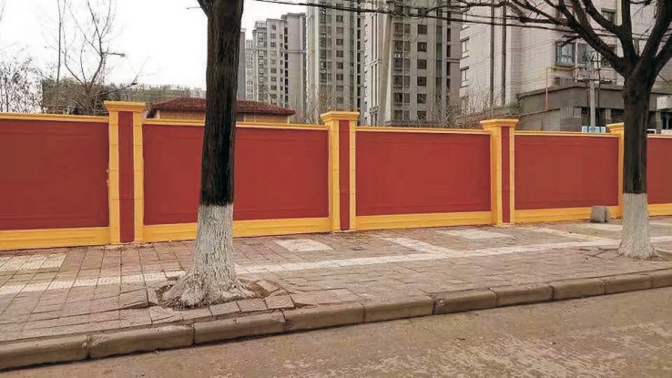 陕西市政围墙制作