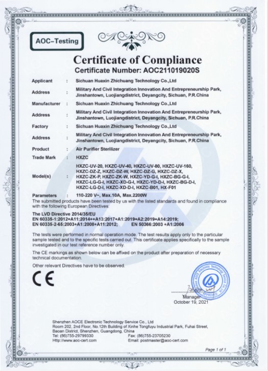 CE2证书