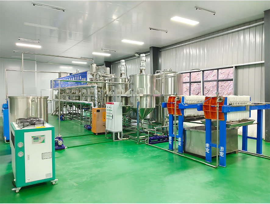 江西省乐安县5吨茶籽油生产线
