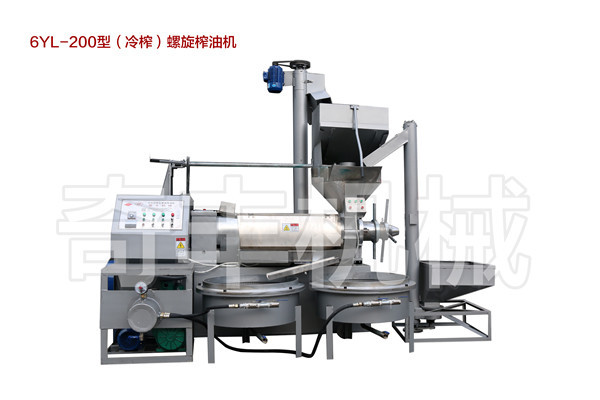 6YL—200型 (冷榨) 螺旋榨油機