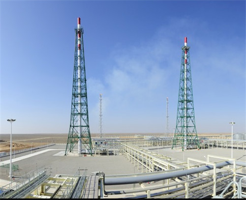 新疆煤田地质局煤制气LNG项目高架火炬系统