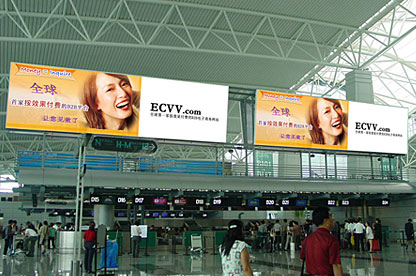 郑州机场广告无可替代原来只是因为这些原因