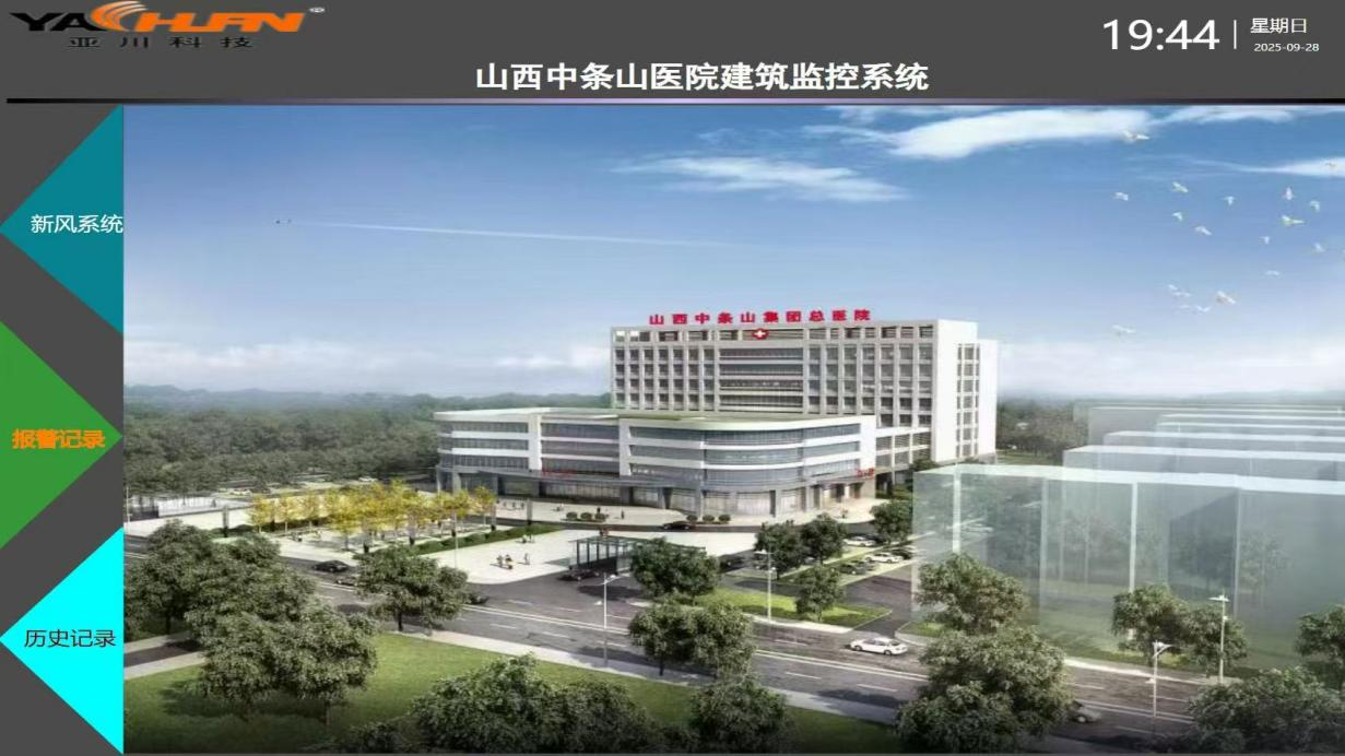 樓宇自控、智能照明、空氣質(zhì)量系統應用于山西中條山醫院