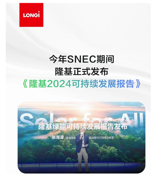 叮！请查看隆基的“亿”点点可持续小成就