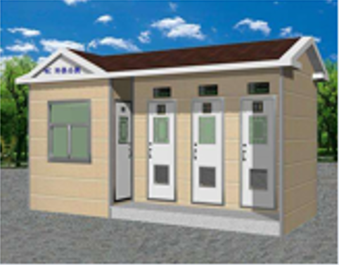 新疆环保公厕3蹲位+设备间