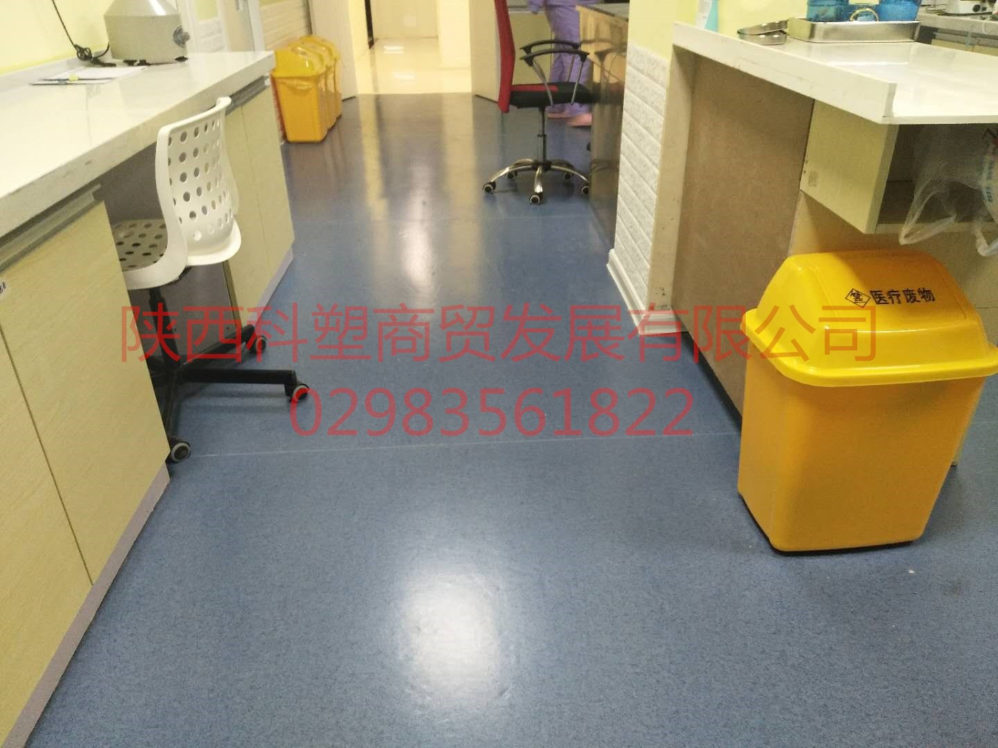 陕西塑胶地板案例图