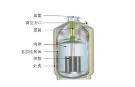 低溫液氮生物容器