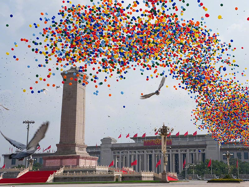 习近平：在纪念中国人民抗日战争暨世界反法西斯战争胜利80周年大会上的讲话