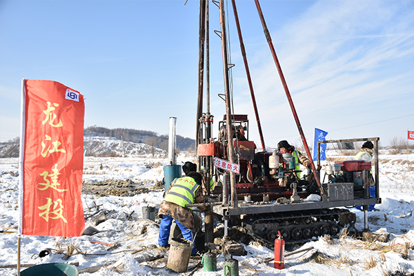 【新聞特寫】水利設計院玉泉引水管線勘測項目頂風雪 戰(zhàn)嚴寒 搶工期