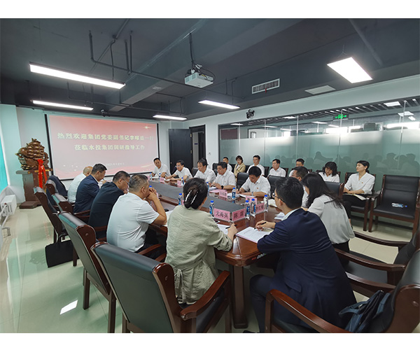 建投集團黨委副書記李曜盛一行深入水投集團開展黨建工作調(diào)研暨黨史學習教育第二輪督導