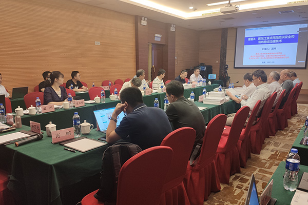 2021年9月2日王志興帶領課題組成員參加“黑龍江復雜河道演變與綜合治理”課題績效評價會議