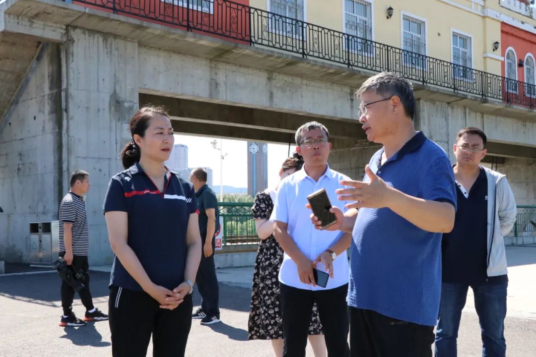 七臺河市副市長張玥陽到桃山水庫檢查指導防汛工作
