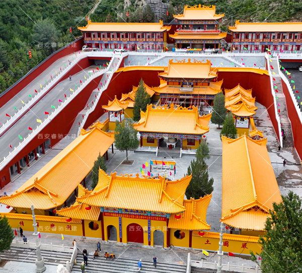  寺院铝镁锰仿古瓦