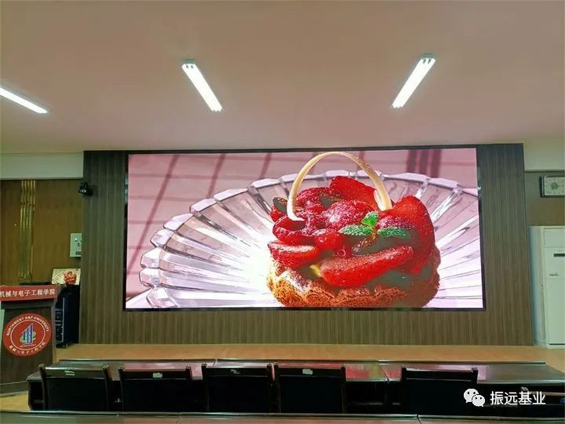 熱烈慶祝陜西某大學全彩LED顯示屏項目順利交付！